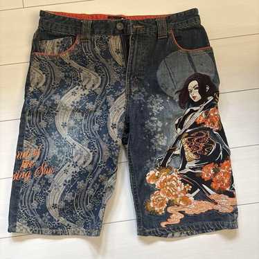 Denim jeans half pants - Gem