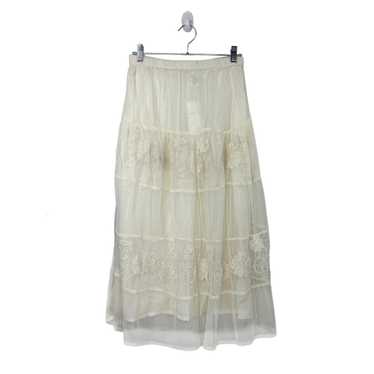 Women's Skirt - Cream/White - S – Vintage Fairy C… - image 1