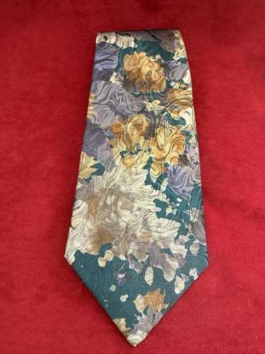 Oleg Cassini  Multicolored with Abstract Pattern … - image 1