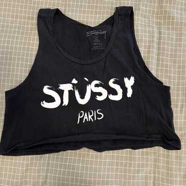 Stussy womens crop tank - Gem