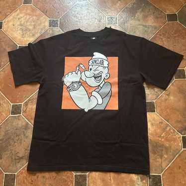 Popeye mens black t - Gem