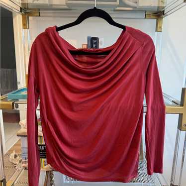 トップス helmut lang archive drape design tops Pre-owned Helmut Lang Draped Top – Sabrina's Closet