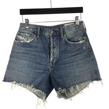 Agolde Reese Relaxed Cut Off Short - Gem