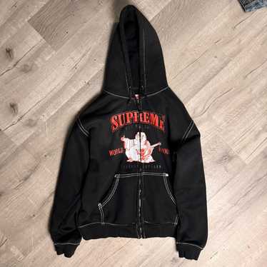 Supreme True Religion Zip Up Hooded Sweatshirt Black メンズ
