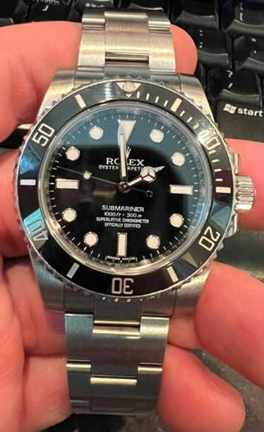 Used rolex submariner 114060 - Gem