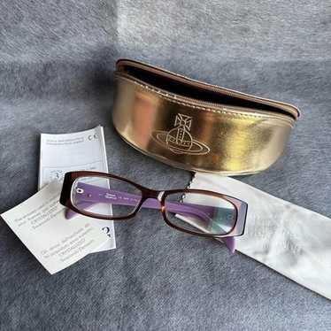Vivienne Westwood パープル サングラス ケース付き Vivienne Westwood ヴィヴィアンウエストウッド サングラス