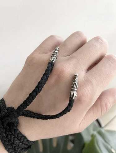 Chrome hearts leather braid - Gem
