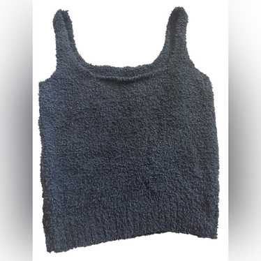 Skims fuzzy knit tank - Gem