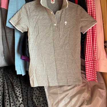 Tシャツ・カットソー COURREGES SIGNATURE POLO クレージュ(courrèges)｜Signature Contrast T-Shirt