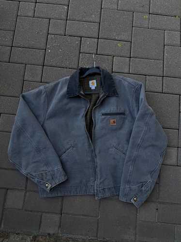 J97 GVL】 carhartt デトロイトジャケット グレー Lサイズ