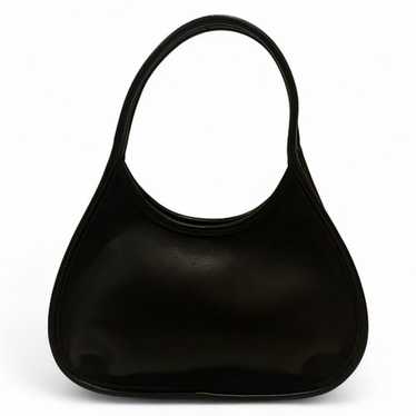 COACH VINTAGE MINI ERGO SATCHEL BLACK LEATHER BAG 9027 USA