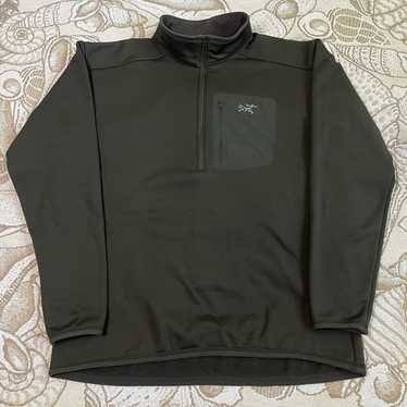 ▲NORRONA ポーラテックパワードライ ベース/ミッドレイヤー bitihorn equaliser+ Zip Neck グリーン S（JP-M） ほぼ未使用!!!▲ Polartec®︎ ポーラテック ミッドレイヤー ランニングパーカ