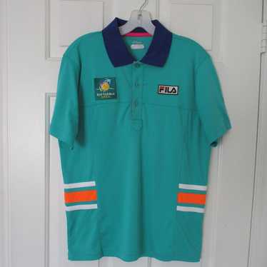 New FILA BNP Paribas Open Tennis Red Ball Boy Volunteer Polo