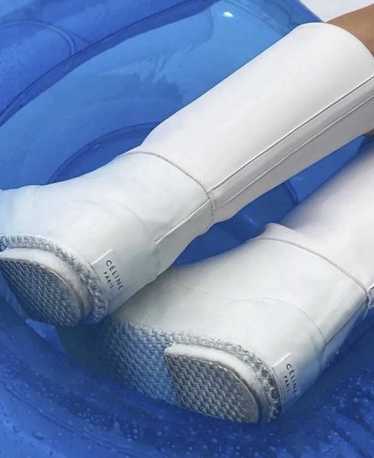 Celine planet rubber boots - Gem