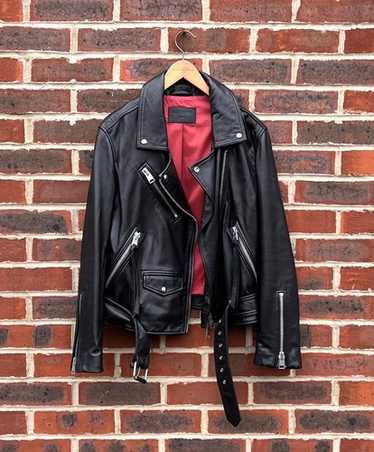 Oversized leather jacket all saints - Gem