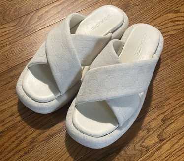 [SALE!!] ★COACH Penelope Signature C Sandal★ サンダル COACH Penelope Signature C Denim Platform Slide Sandals