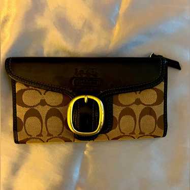 Vintage coach long wallet - Gem