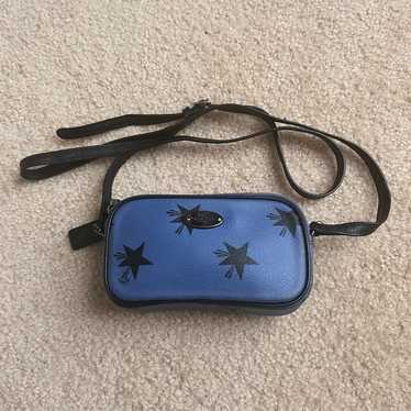 希少✨COACH Star Canyon Handbag BLACK BLUE 希少✨COACH Star Canyon Handbag BLACK BLUE（Coach bag with