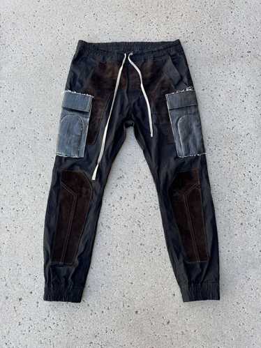 リックオウエンス　LARRY FW 19 クロップドサルエルパンツ LARRY FW19