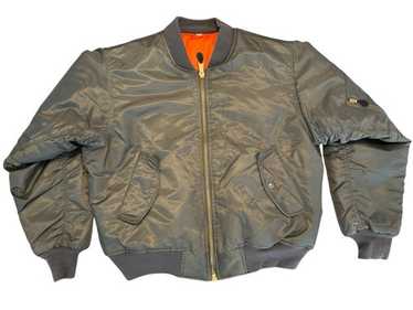 AVIREX VINTAGE MA-1 MIL-J-8279A 初期モデル L AVIREXアヴィレックス□美品 USAF 1950s 復刻 MIL-J-8279A 初期