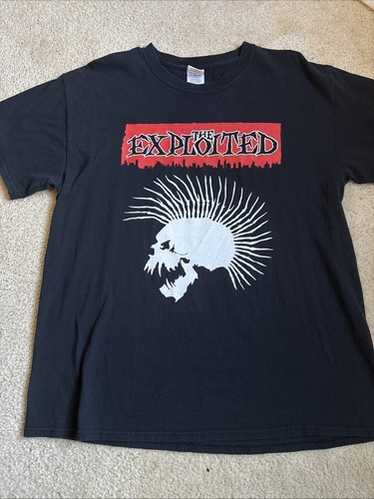 Rare!! Vintage the Exploited Punk Muslin Shirt Punk Gang