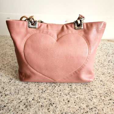 ◆EMIS◆ HEART TOTE BAGPINK m1037_1334062 Emis Heart Tote Bag Pink - Gem