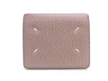 【MaisonMargiela】Leather popper wallet 二つ折り ウォレット メゾンマルジェラ 二つ折り財布 ポッパーウォレット ブラック