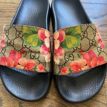 Gucci floral slides - Gem