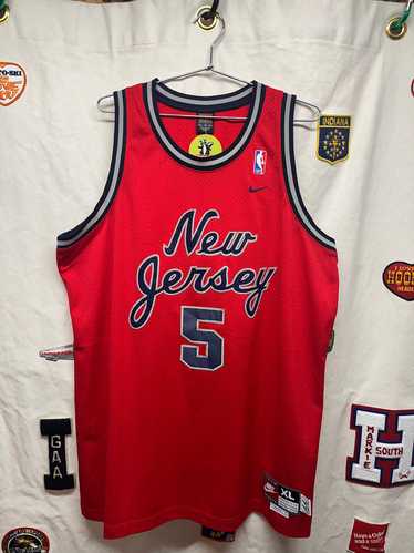 【希少】New Jersey Nets ウォームアップウェア XL Vintage NBA Mens New Jersey Brooklyn Nets Warm up Champion