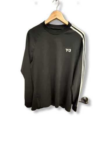 Y-3 adidas Yohji Yamamoto Long sleeve T-shirt Black Cotton