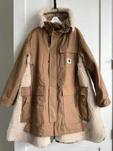 Sacai X Carhartt Wip Canvas Siberian Parka - POIZON