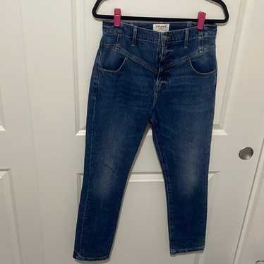 【IONSEOUL】Front Yoke Stone Washed Denim Pants 4JH475 RRL_MILNERSTRAIGHTJEANS_5_1200