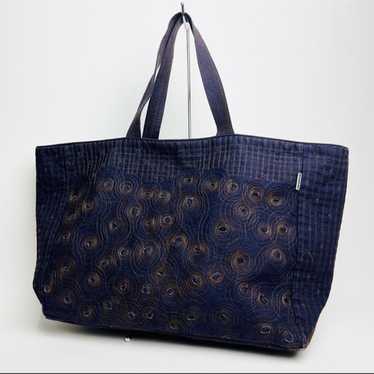 HAAT ISSEY MIYAKE TAMASHA ハンドバッグ 総柄 刺繍 HAAT ISSEY MIYAKE TAMASHA ハンドバッグ 総柄 刺繍