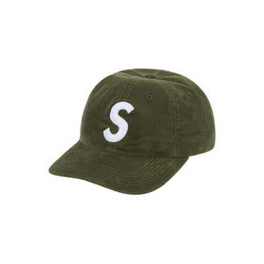 Supreme Corduroy S Logo 6-Panel (FW23) - $58