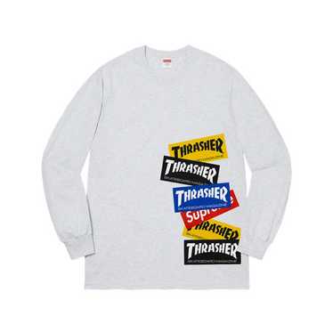 Thrasher Supreme Tシャツ XL アッシュ Supreme Thrasher Skyline Tee Ash Grey Men's - FW21 - US