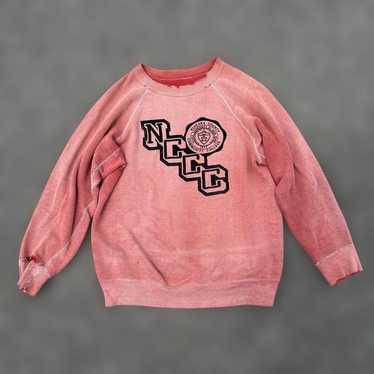 Vintage flock print sweatshirt - Gem