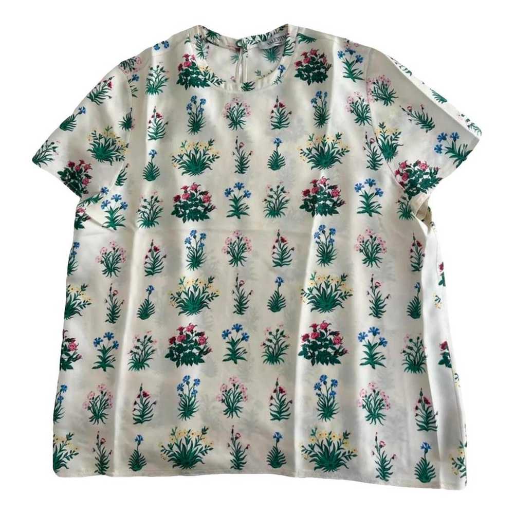 Tシャツ・カットソー VALENTINO GARAVANI Printed Silk Blouse Valentino Garavani Silk blouse