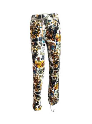Jean Paul Gaultier SS00 Basquiat Belted Denim - Ākaibu Store