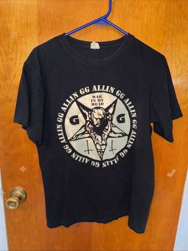 ビンテージ BLACK FLAG Tシャツ 90s ボロ GG ALLIN - メルカリ
