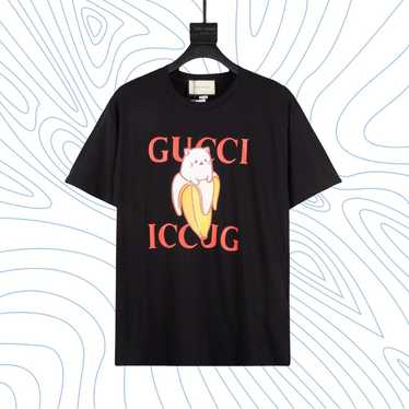 グッチ Tシャツ 10A ネコ Black cat ミケーレ