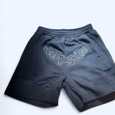 美品 SP5DER SPIDER WORLDWIDE SHORTS Mサイズ Spider Worldwide Sp5der OG Web Logo Sweat Shorts Black 2025