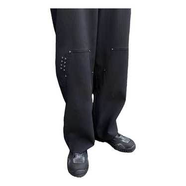 Kiko kostadinov パンツ ブラック 46 Kiko kostadinovキココスタディノフパンツブラック44サイズ