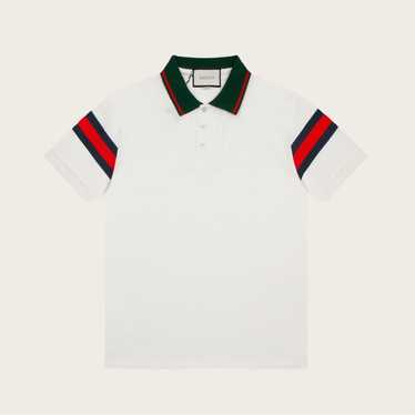GUCCI ポロシャツ ホワイト/レッド/グリーン 楽天市場】グッチ GUCCI ポロシャツ メンズ 半袖 トップス