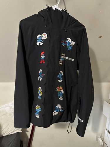 ジャケット・アウター Supreme Smurfs GORE-TEX Shell Jacket L 55b907e560f4899bbdf17b51326218