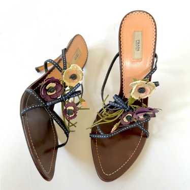 Prada flower heel - Gem