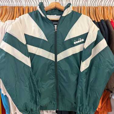 Vintage diadora windbreaker jacket - Gem