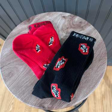 Chrome heart socks - Gem