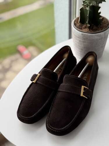 靴 miumiu archive 90s square toe loafers miumiu archive 90s square toe loafers