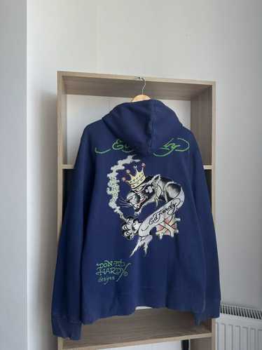Christian Audigier × Ed Hardy Ed hardy zip hoodie - Gem