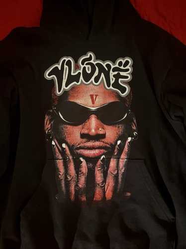 Vlone Rodman Devil Hoodie White ヴィーローンロッドマンコラボ A'GEM/9 × .kom『Dennis Rodman×VLONE/デニスロッドマン
